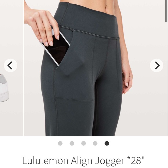 Lululemon Align Jogger 28” Melanite - Picture 5 of 8